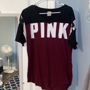 Comfy PINK shirt sleeve tee